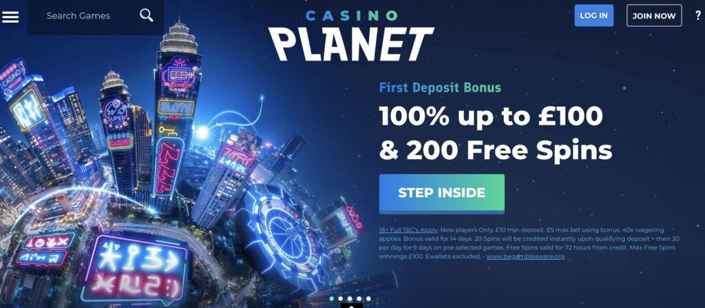 casino planet